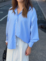 Ladda upp bild till gallerivisning, VEROMODA- FANNI LS SHIRT - HYDRANGEA/SANA
