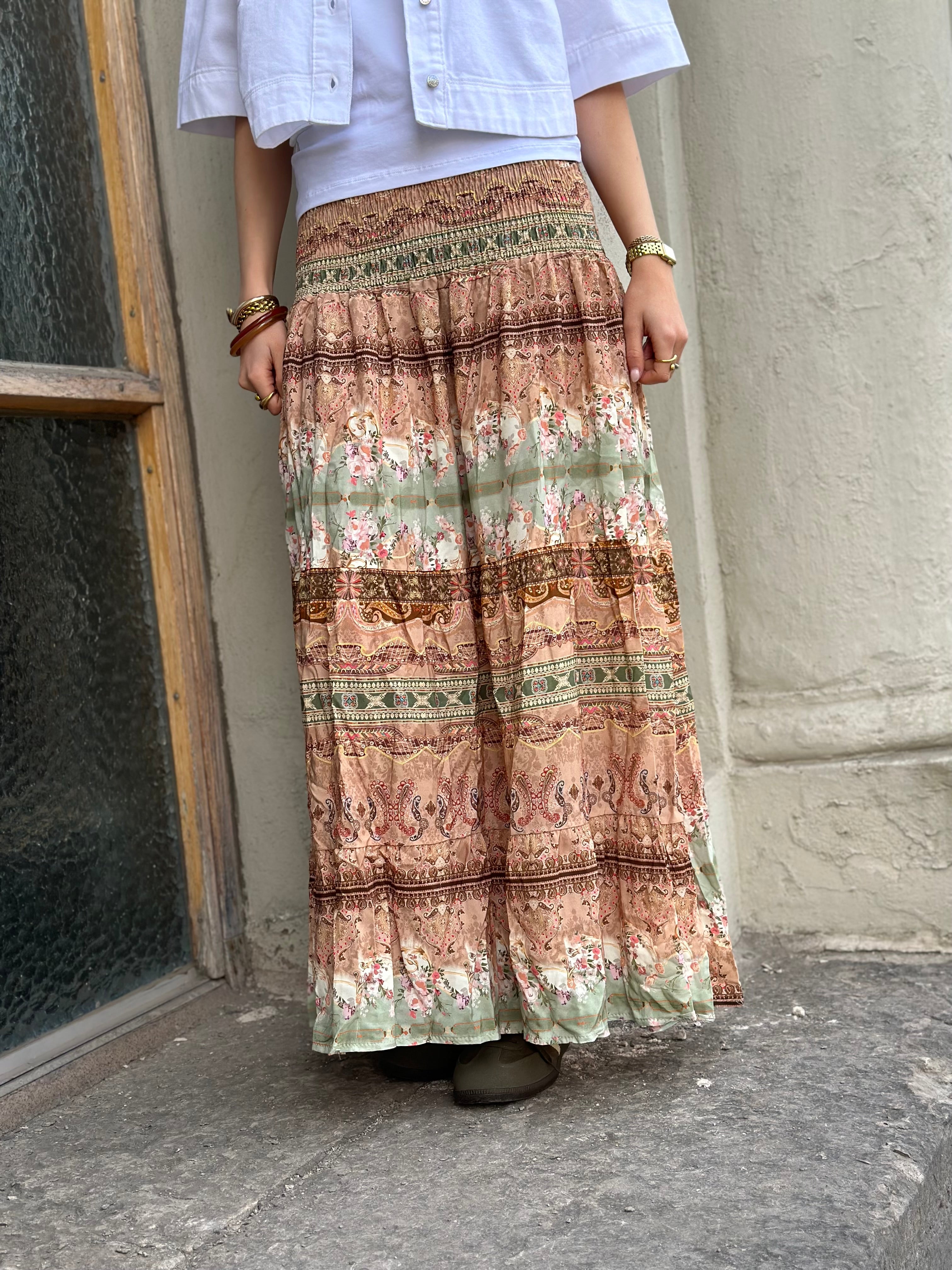 MARTA - SMOCKKJOL 5201 - CAMELLO6534