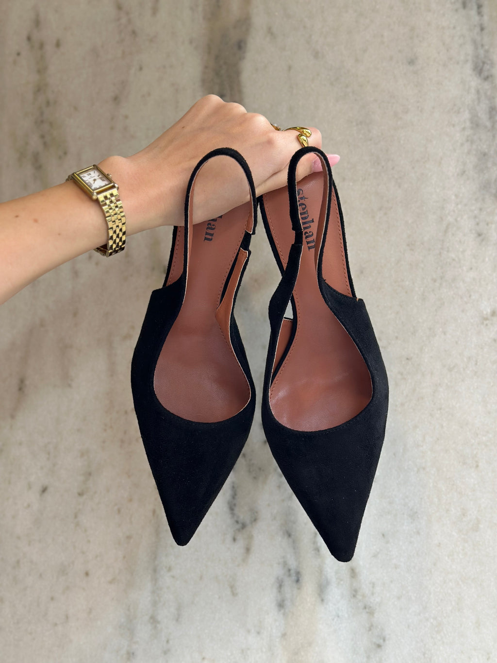 MARTA - KLACKSKOR P1523 - BLACK