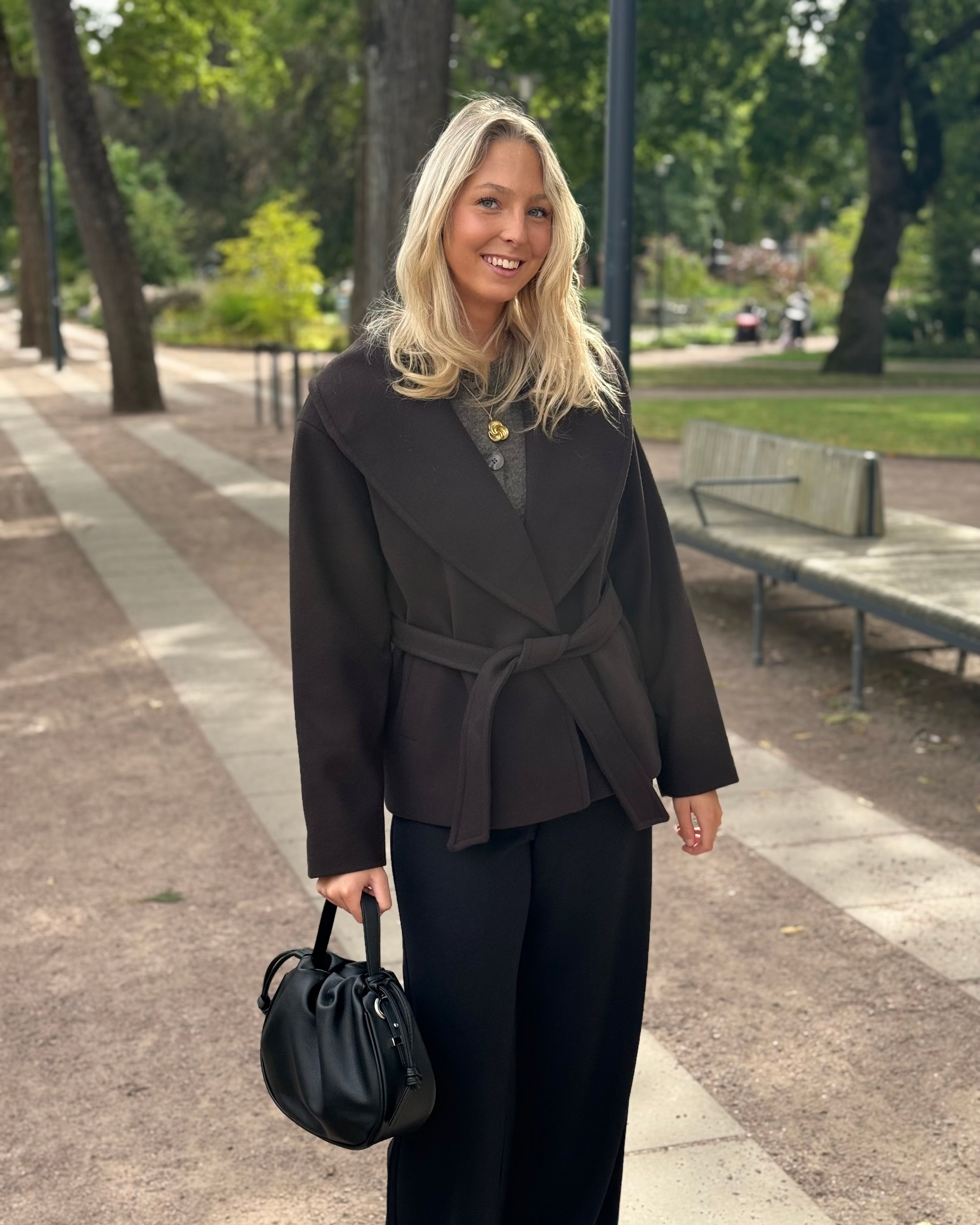 VERO MODA - ANNE BERGEN JACKET - CHOCOLATE TORTE