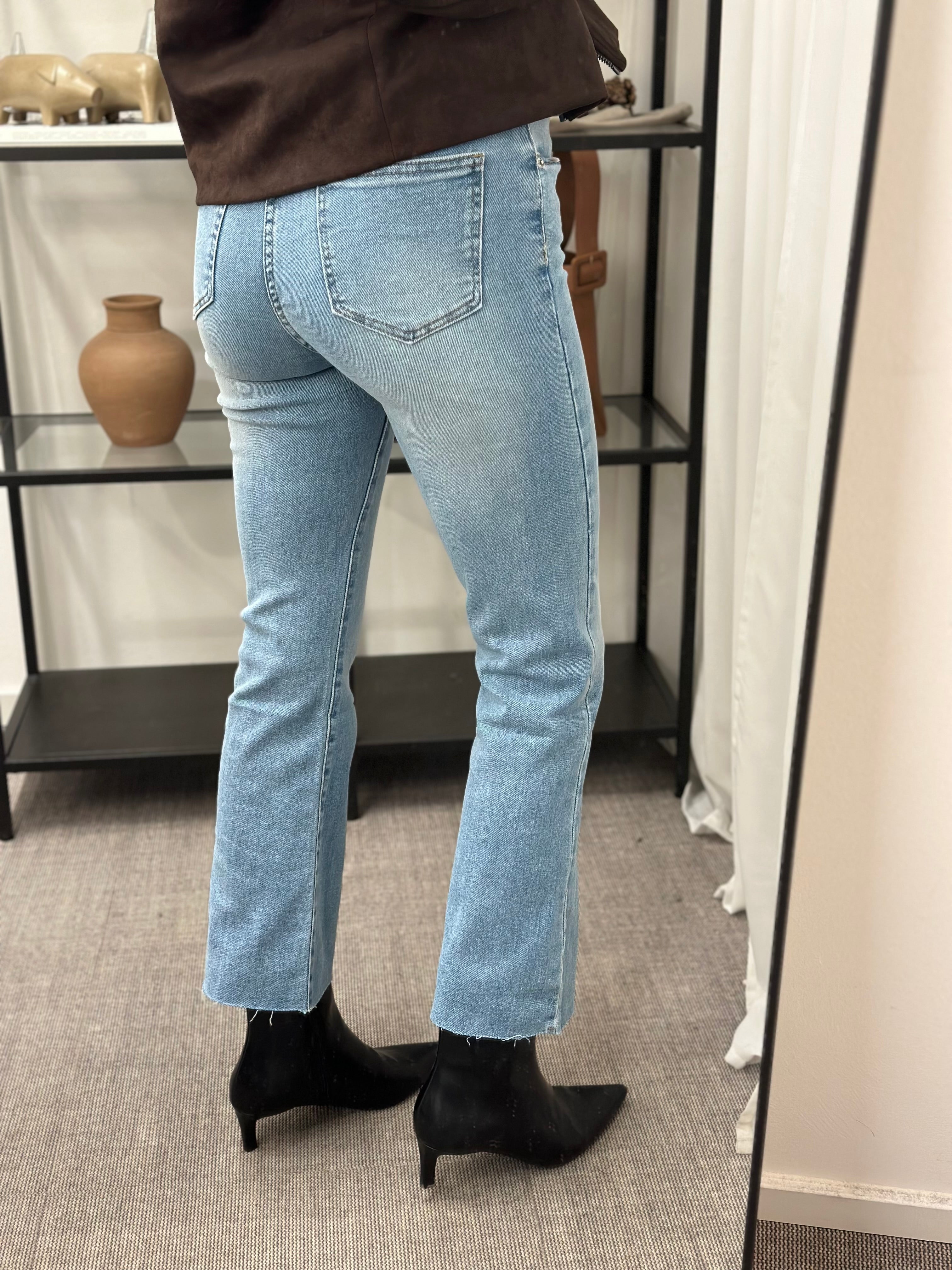 COSY HOUSE - FLARED JEANS Y6306V# - LIGHT BLUE DENIM
