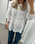Ladda upp bild till gallerivisning, MARTA - BLUS 7005 - WHITE
