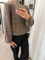 Ladda upp bild till gallerivisning, PIECES - MIARA LS TOP - MOREL
