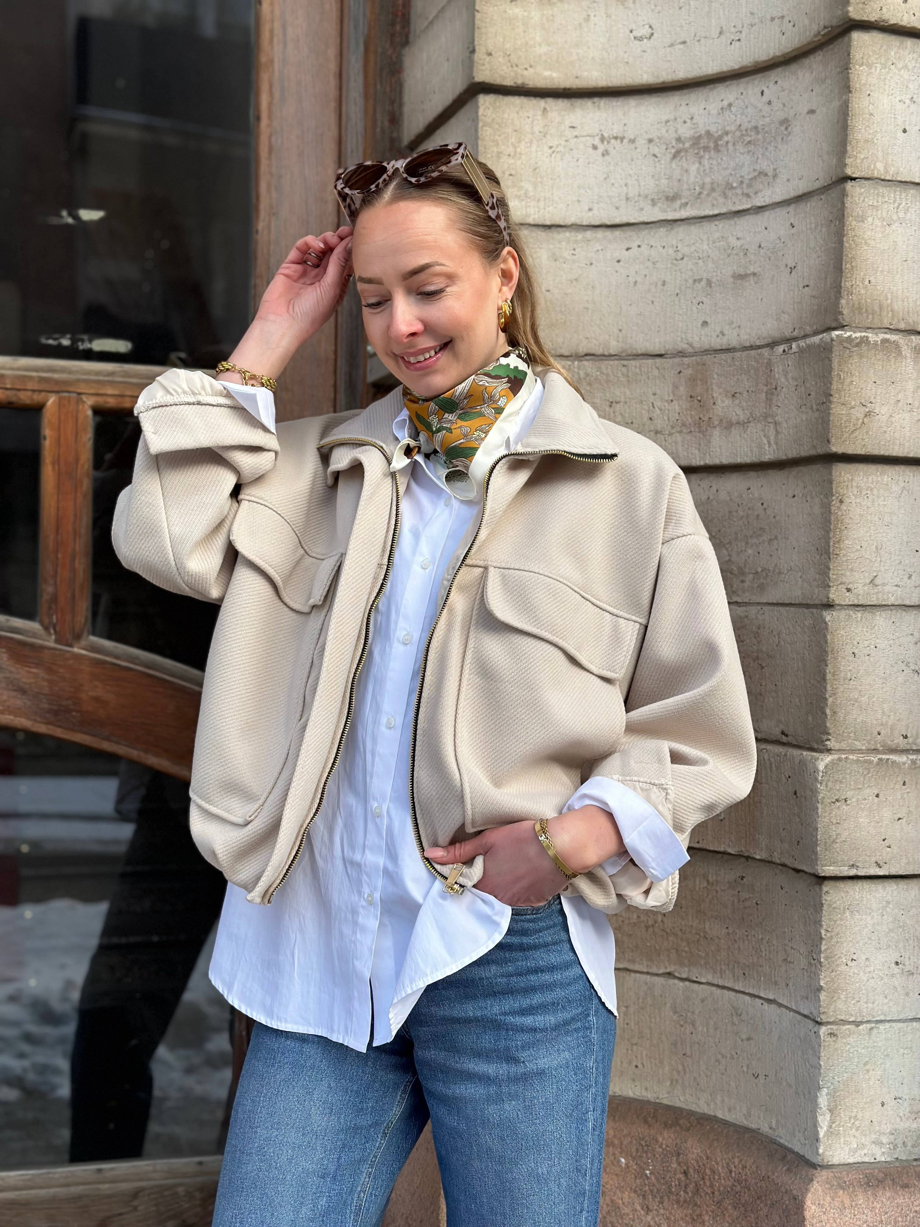 MARTA- LUMI JACKET - BEIGE