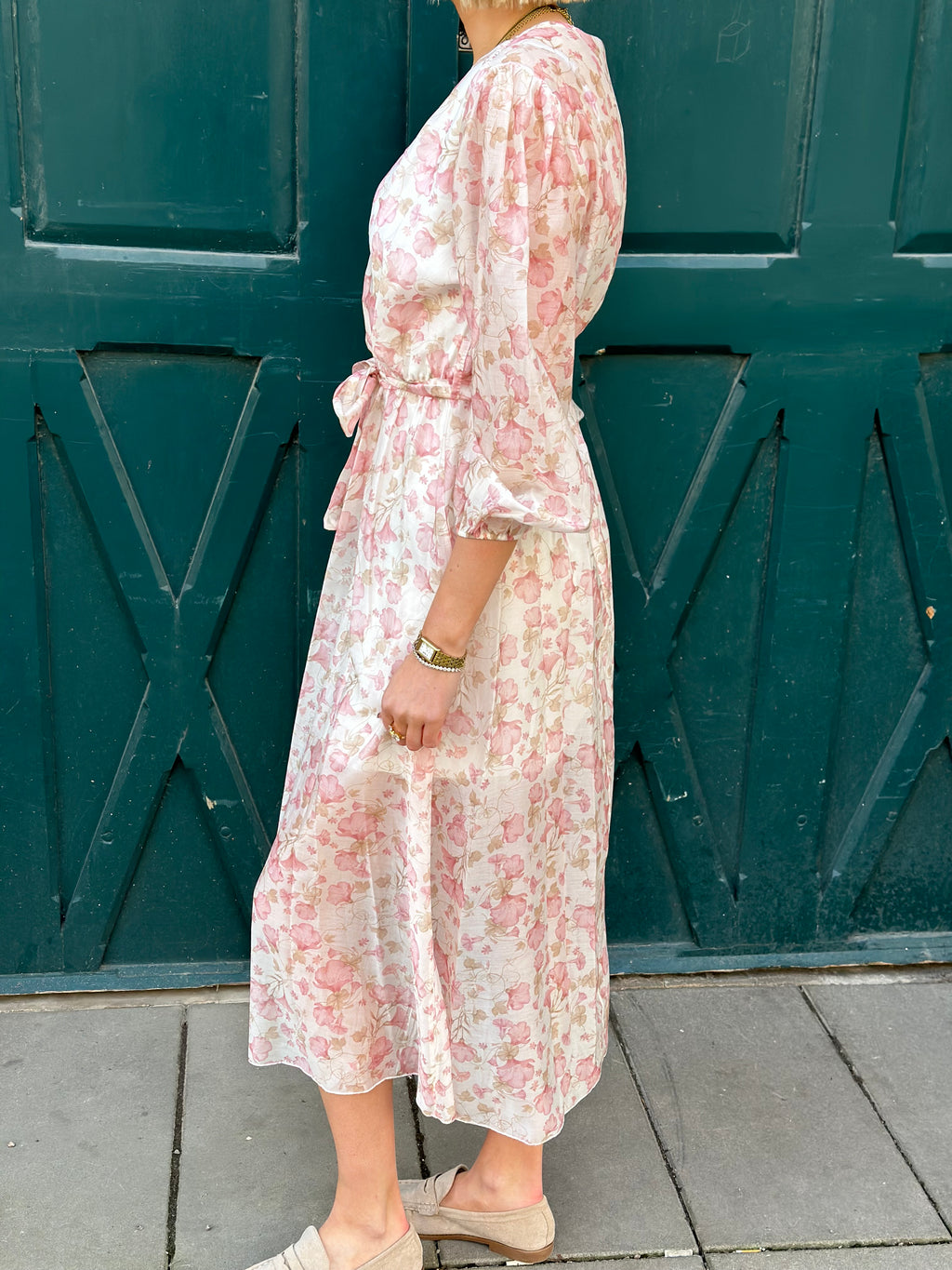 JÖRLEVIK - FLOWER DRESS - PINK