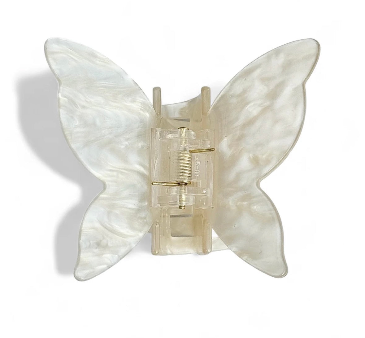 STELLA DETAILS - HÅRKLÄMMA ALVA - CRÉME VIT