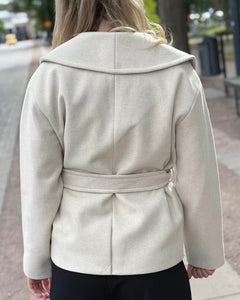 VERO MODA - ANNE BERGEN JACKET - OATMEAL/MELANGE