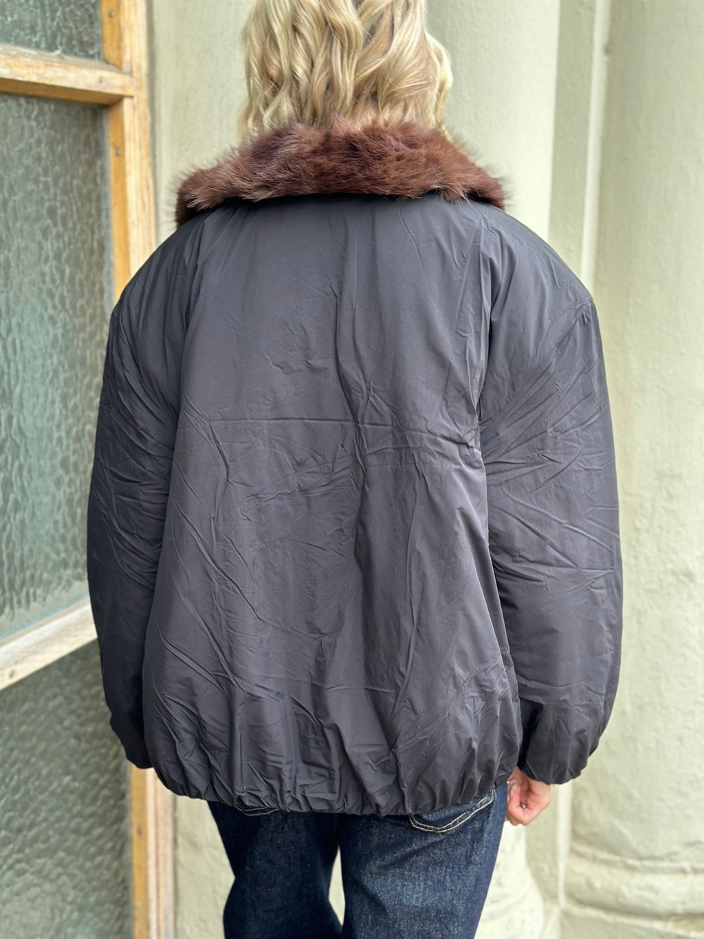 SOAKED - PANAMA JACKET - BLACK
