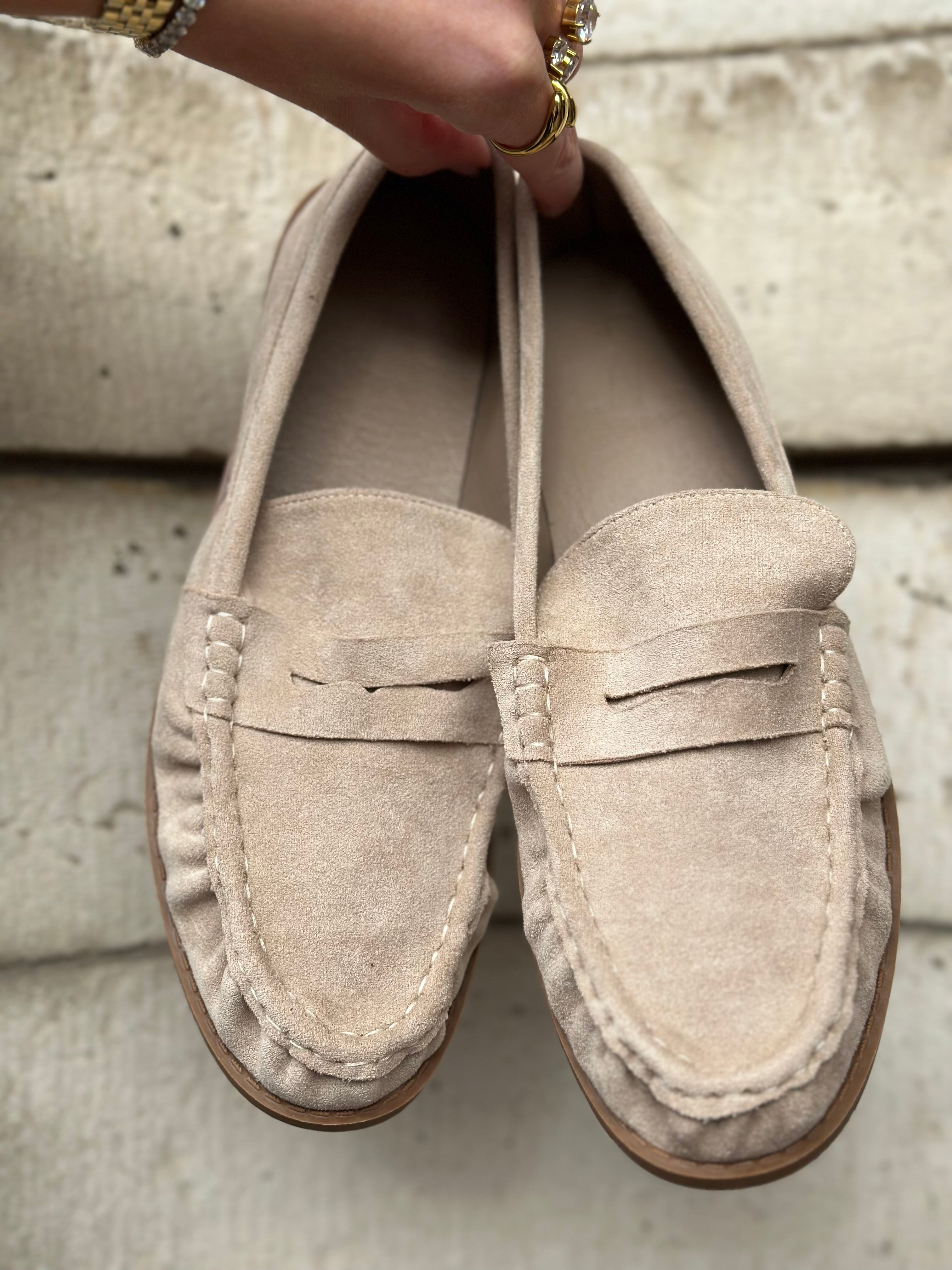 MARTA - BRIALA LOAFERS OP16-59 - BEIGE