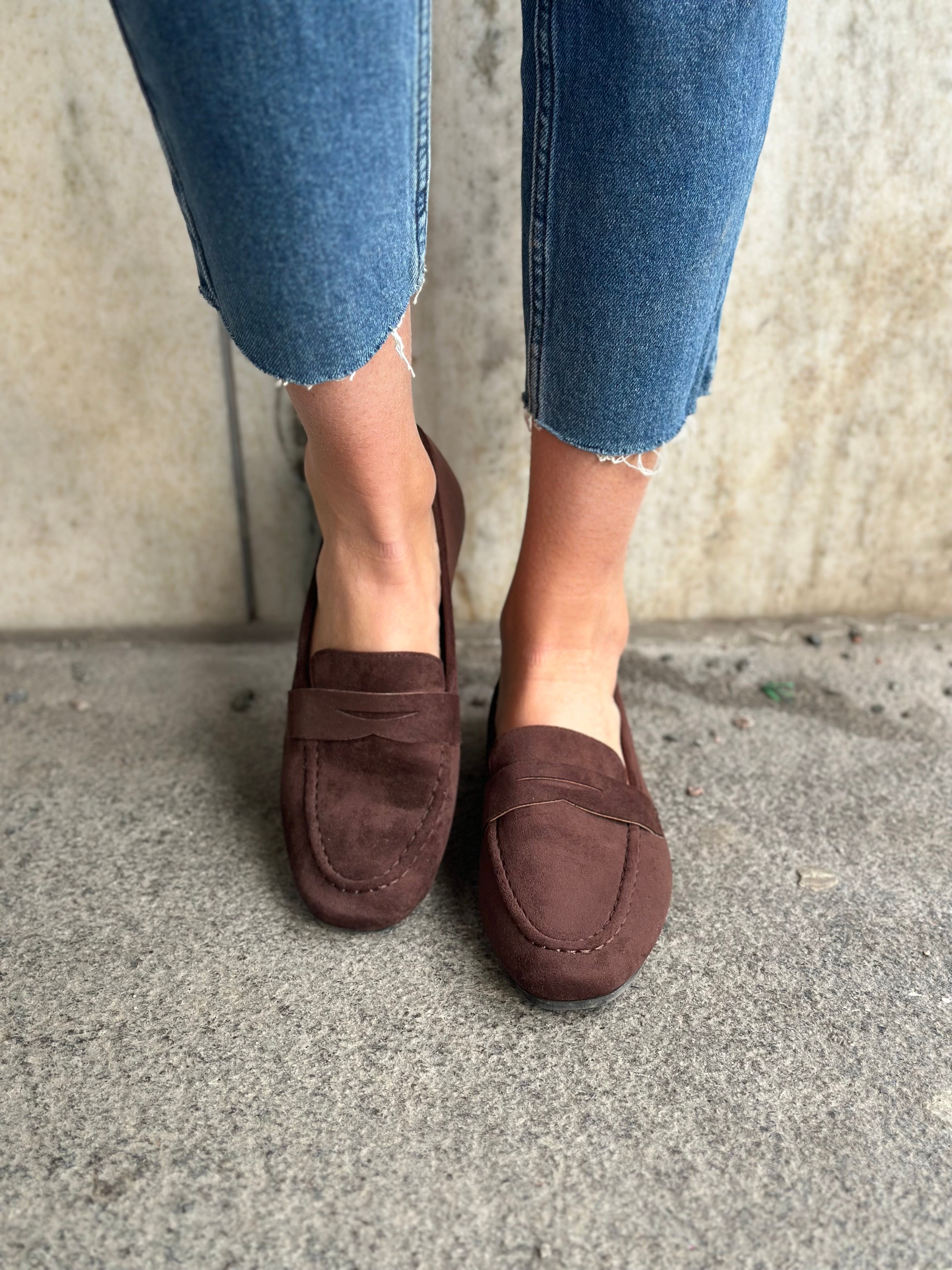 MARTA - ANASTASIA LOAFERS H8-565 - BROWN