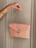 BOW 18 DETAILS - ZEBRA BAG 3259 - PINK/WHITE