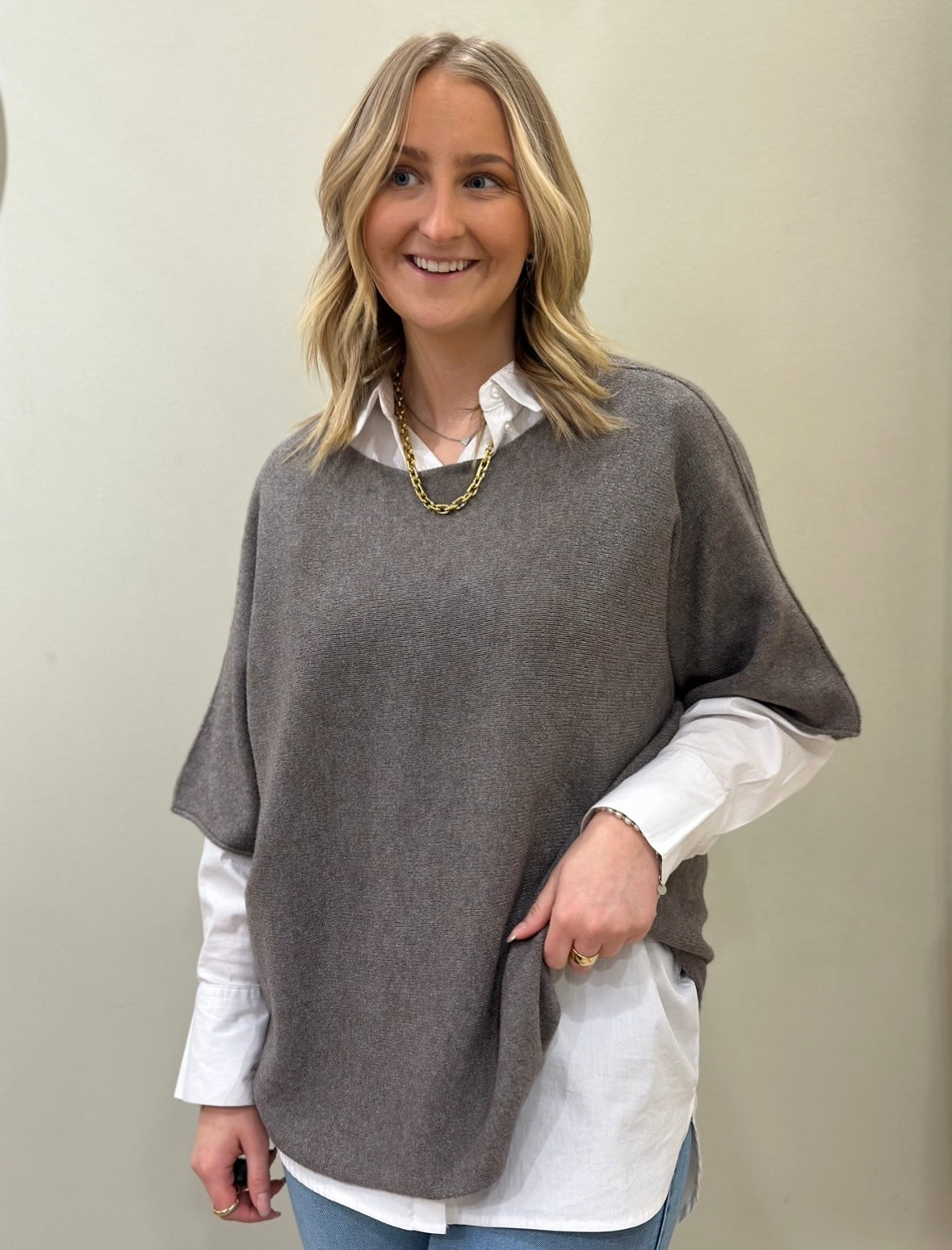 MARTA - STICKAD TRÖJA 5003 - NUGGAT