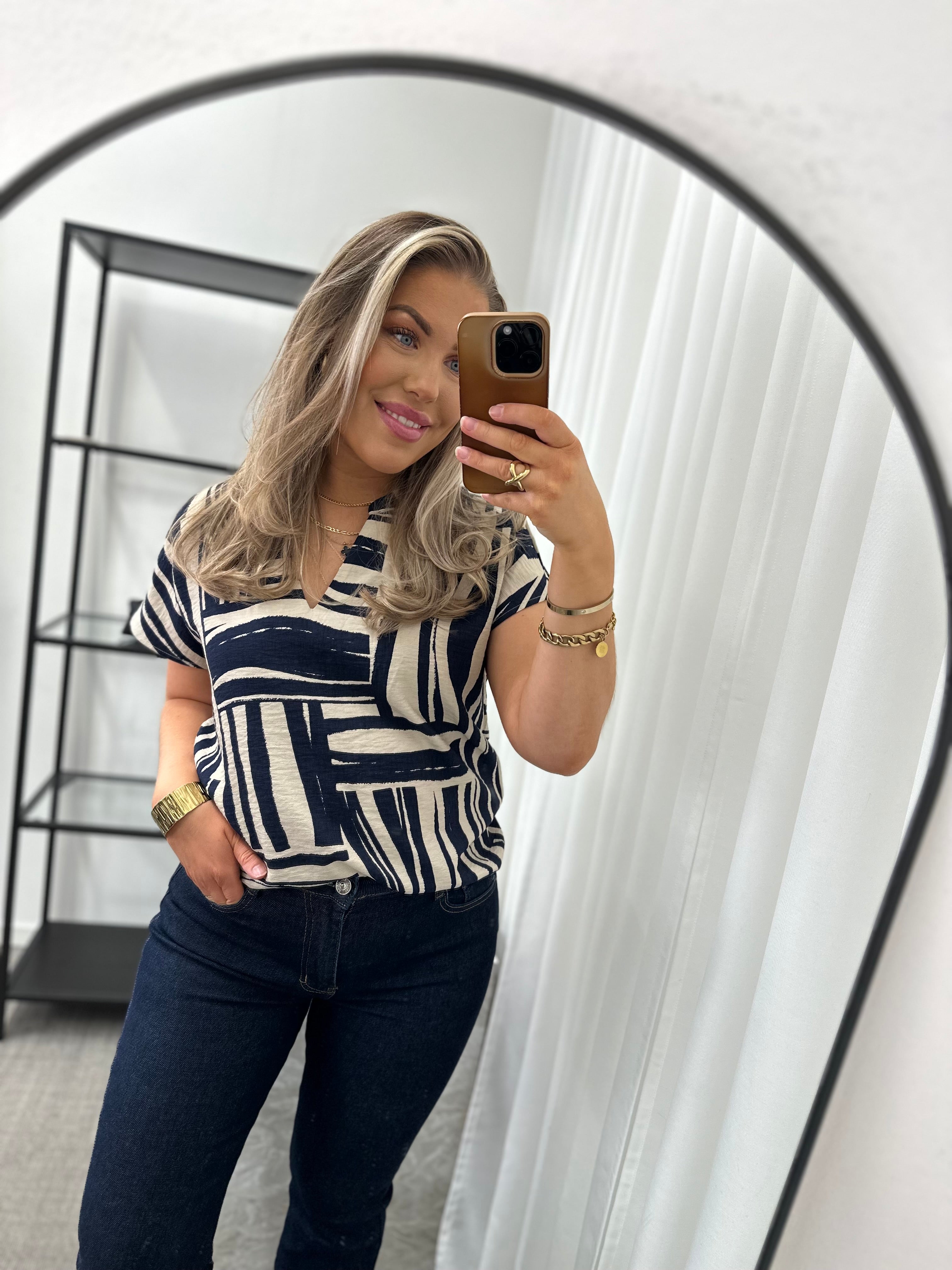 JDY - PEPPER S/S TOP - SILVER LINING/ 04-08-25 N