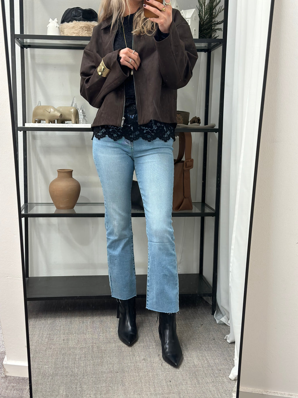 COSY HOUSE - FLARED JEANS Y6306V# - LIGHT BLUE DENIM