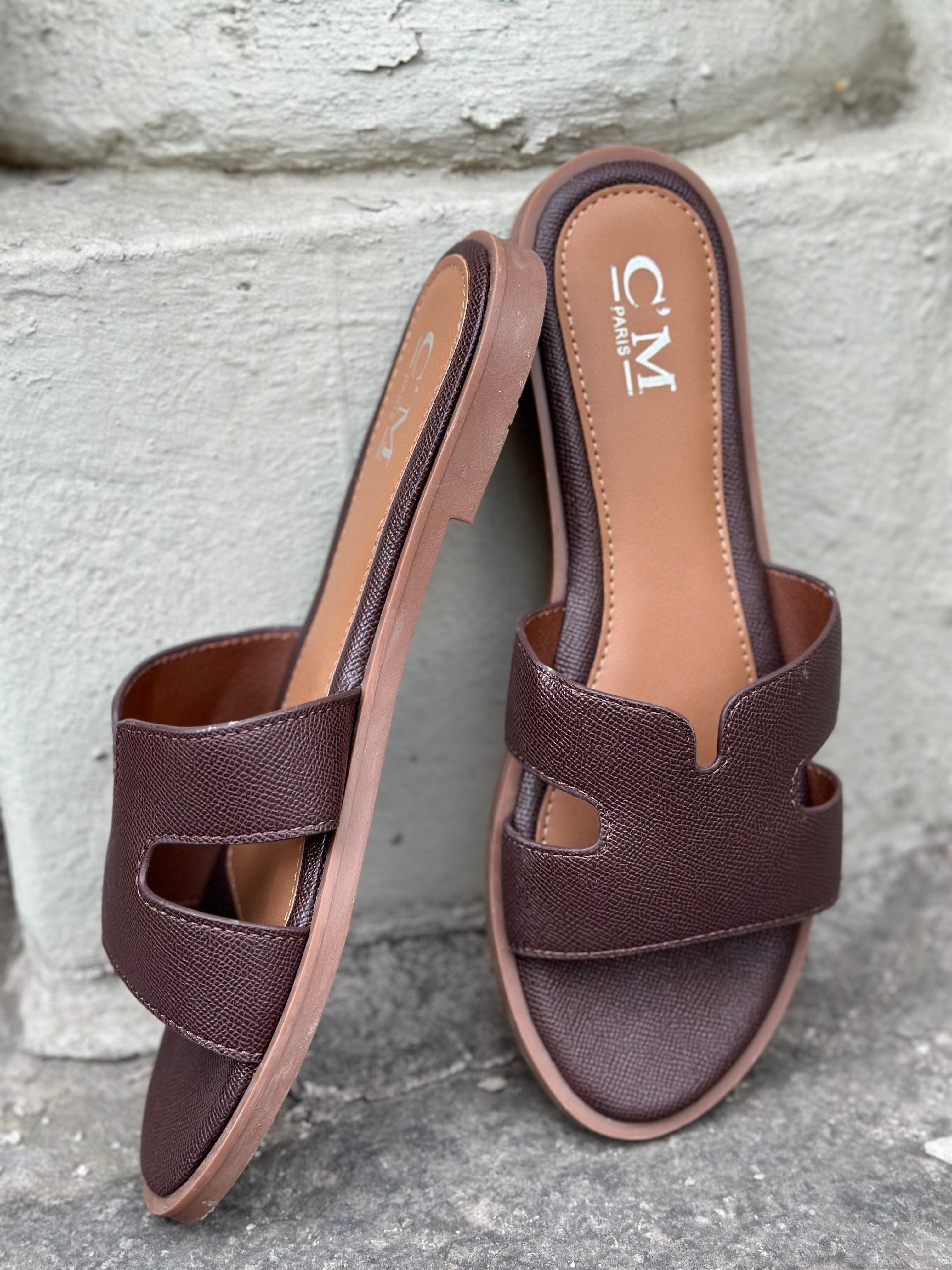 MARTA - OLINA LADIES SHOES - BROWN