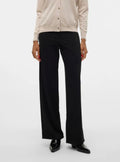 VERO MODA - BERLIN ZAMIRA MW WIDE PANT - BLACK
