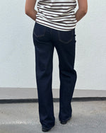 Ladda upp bild till gallerivisning, VERO MODA - TESSA HR WIDE JEANS RA369 - DARK BLUE DENIM/RINSE
