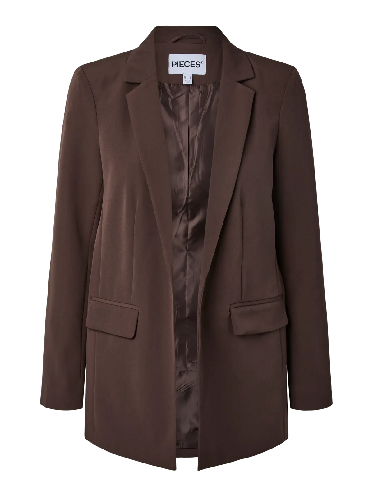 PIECES - BOZZY LOSE BLAZER - HOT FUDGE