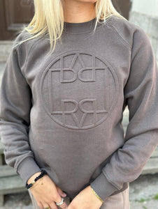 LEVETÉ ROOM - NUKA SWEATSHIRT - BROWN