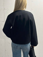Ladda upp bild till gallerivisning, ONLY - ELBA LIFE SCARF JACKET - BLACK/W.ROSE LIN
