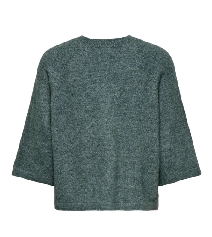ONLY - SIMONI 3/4 PULLOVER - BALSAM GREEN