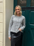 ONLY - CABALA LS CABEL CARDIGAN - MEDIUM GREY/SILVER