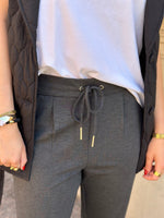 Ladda upp bild till gallerivisning, ONLY - POPTRASH PANT - DARK GREY MELANGE
