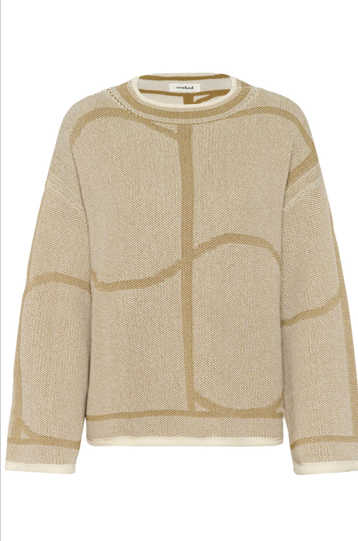 SOAKED - RAVA MONO PULLOVER 30409010 - BEIGE