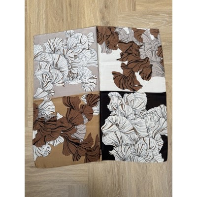 MARTA - JULINE SCARF - COFFEE 3884