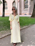 COSY HOUSE - DOT DRESS - YELLOW