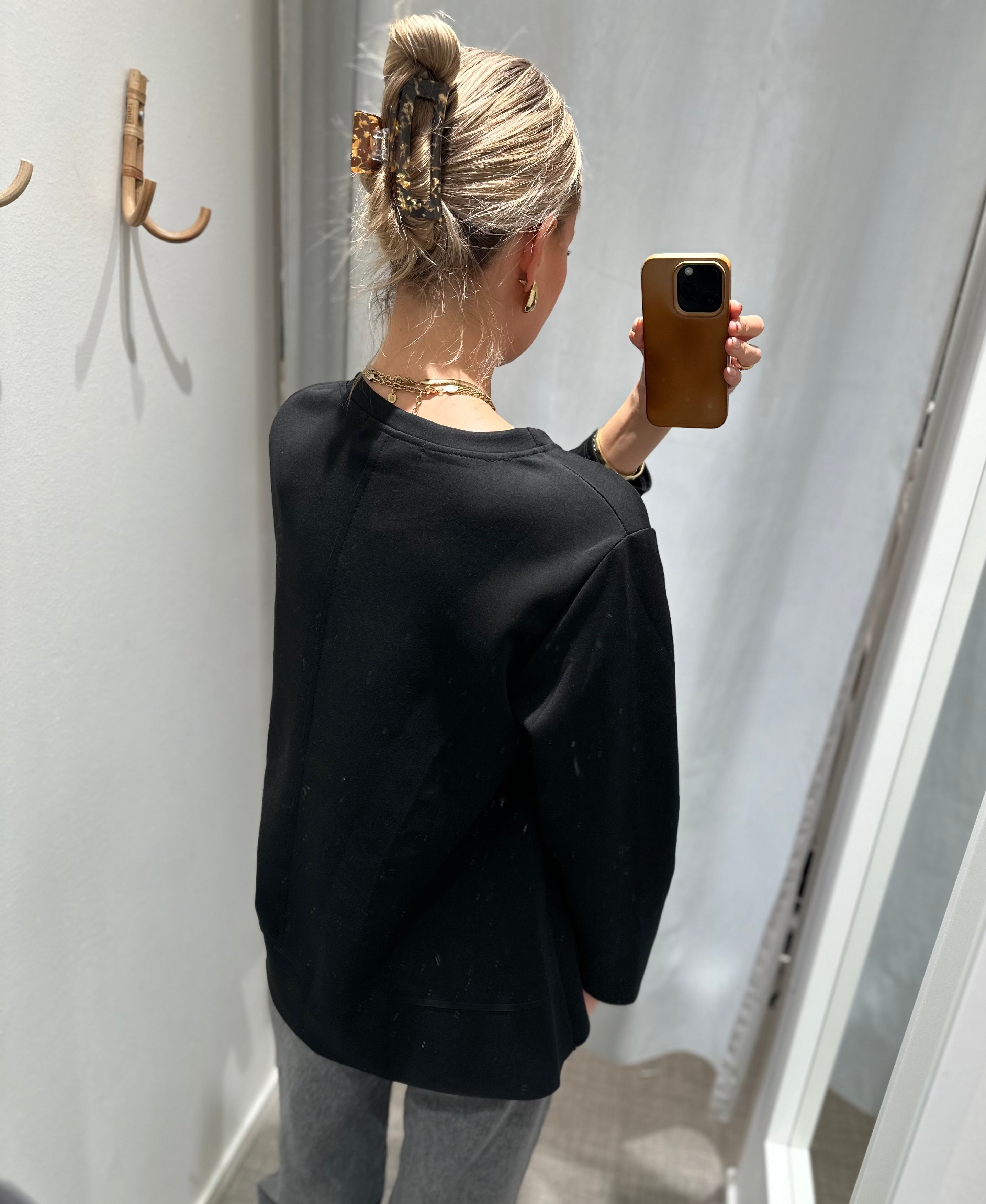 MARTA - CIAO SHIRT 85783 - BLACK