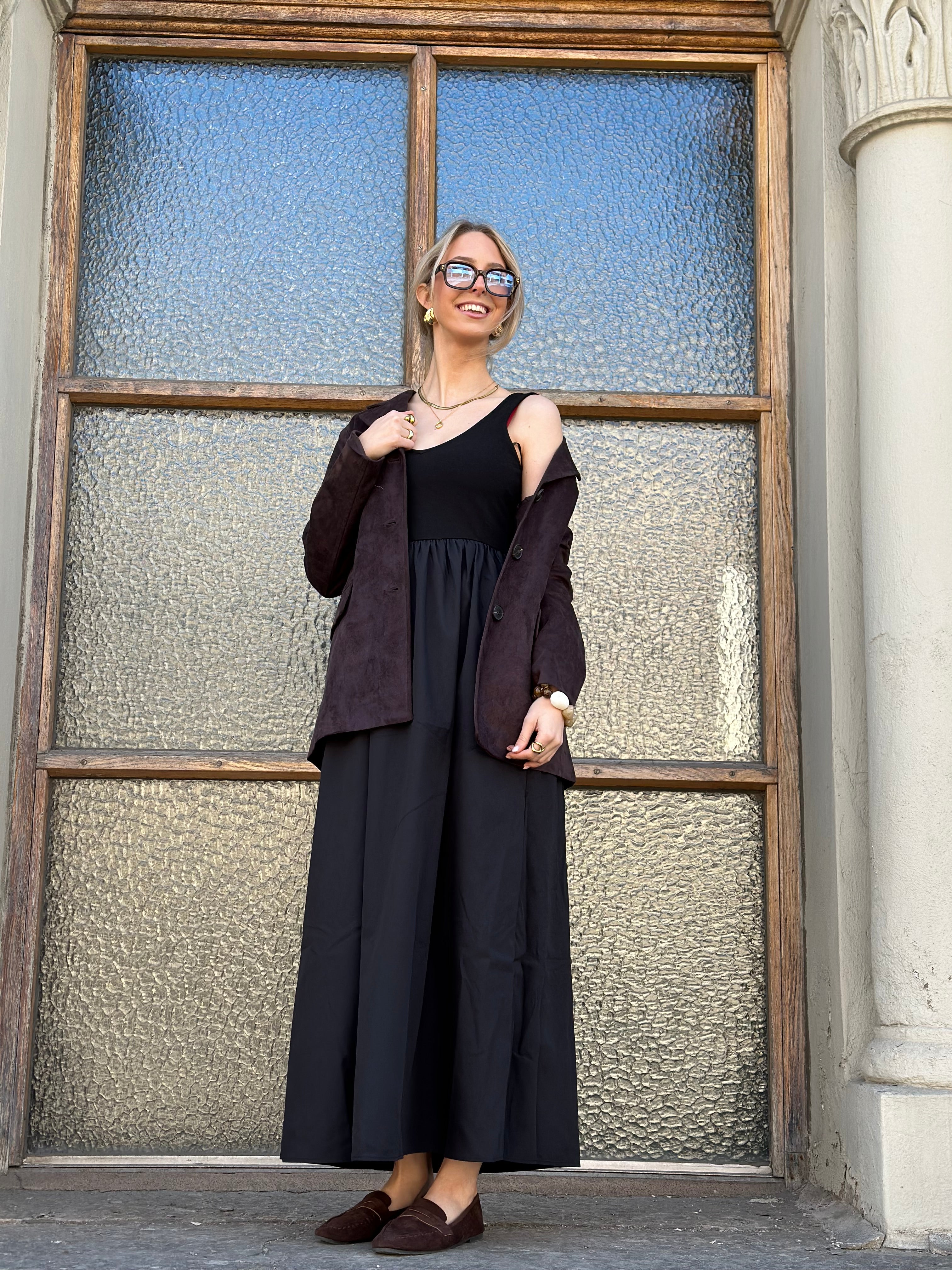 VEROMODA - VALLY SL LONG DRESS - BLACK
