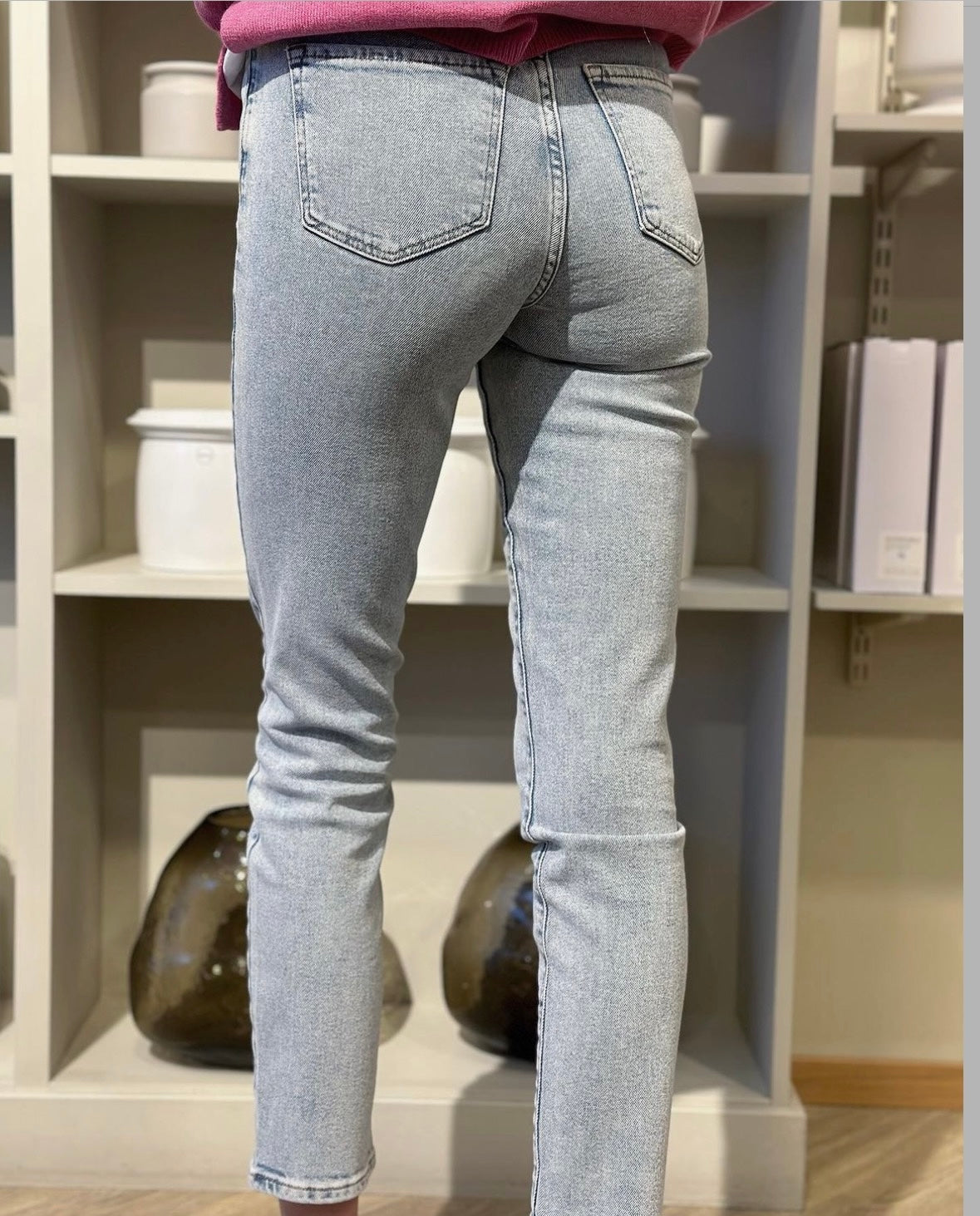 ONLY - EMILY STRETCH HW - LIGHT BLUE DENIM