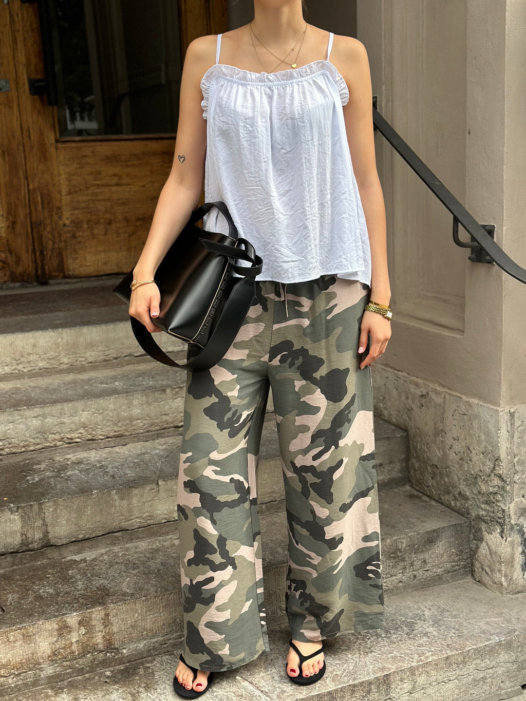 MARTA - LUPUS PANTS 22598 - CAMO MILITARY