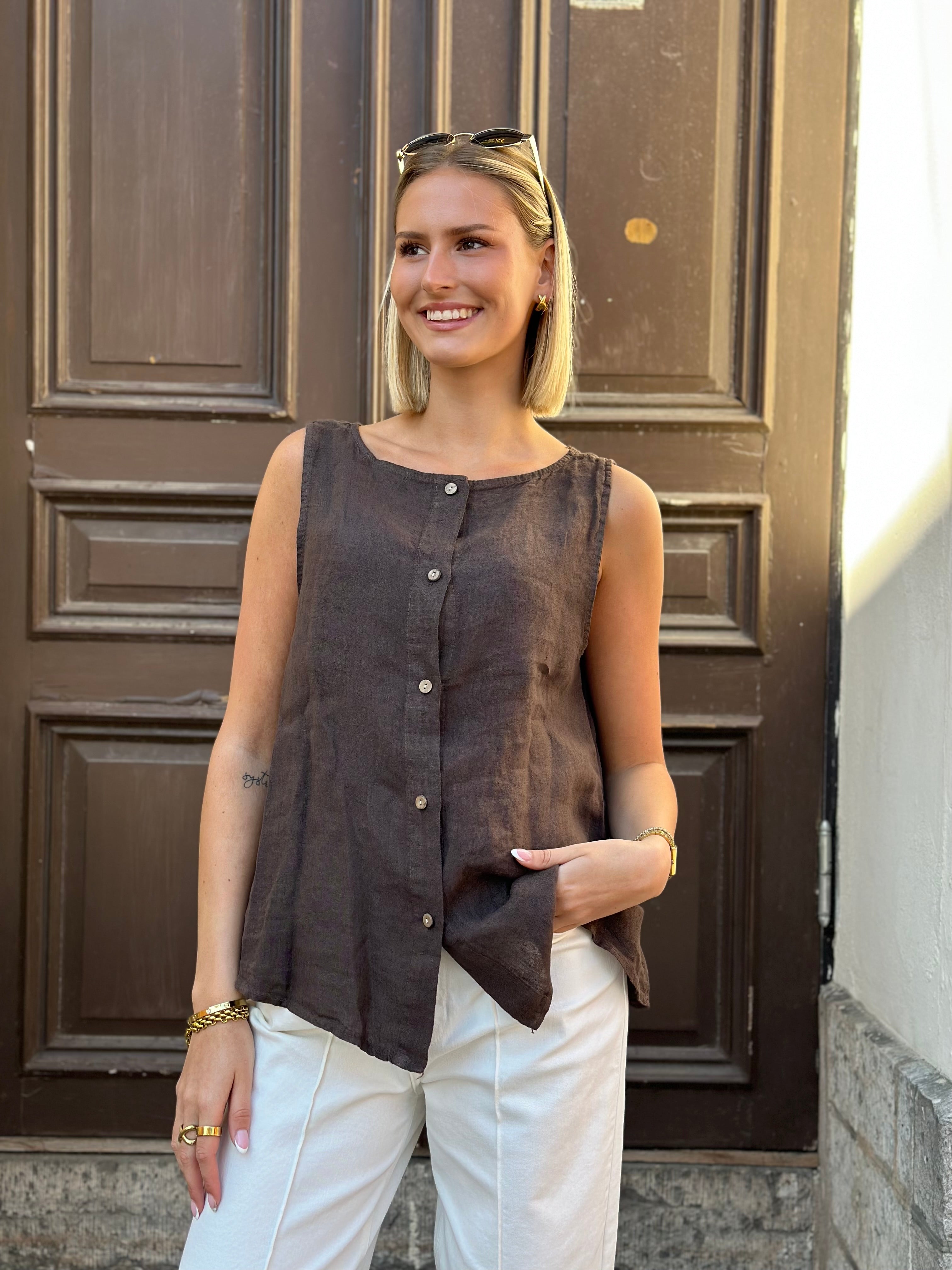 MARTA - ALESSIA TOP 258917 - MORO