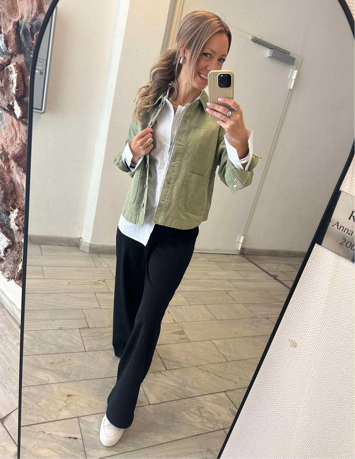 VERO MODA - JAMIE LS DENIM SHACKET - LAUREL WREATH