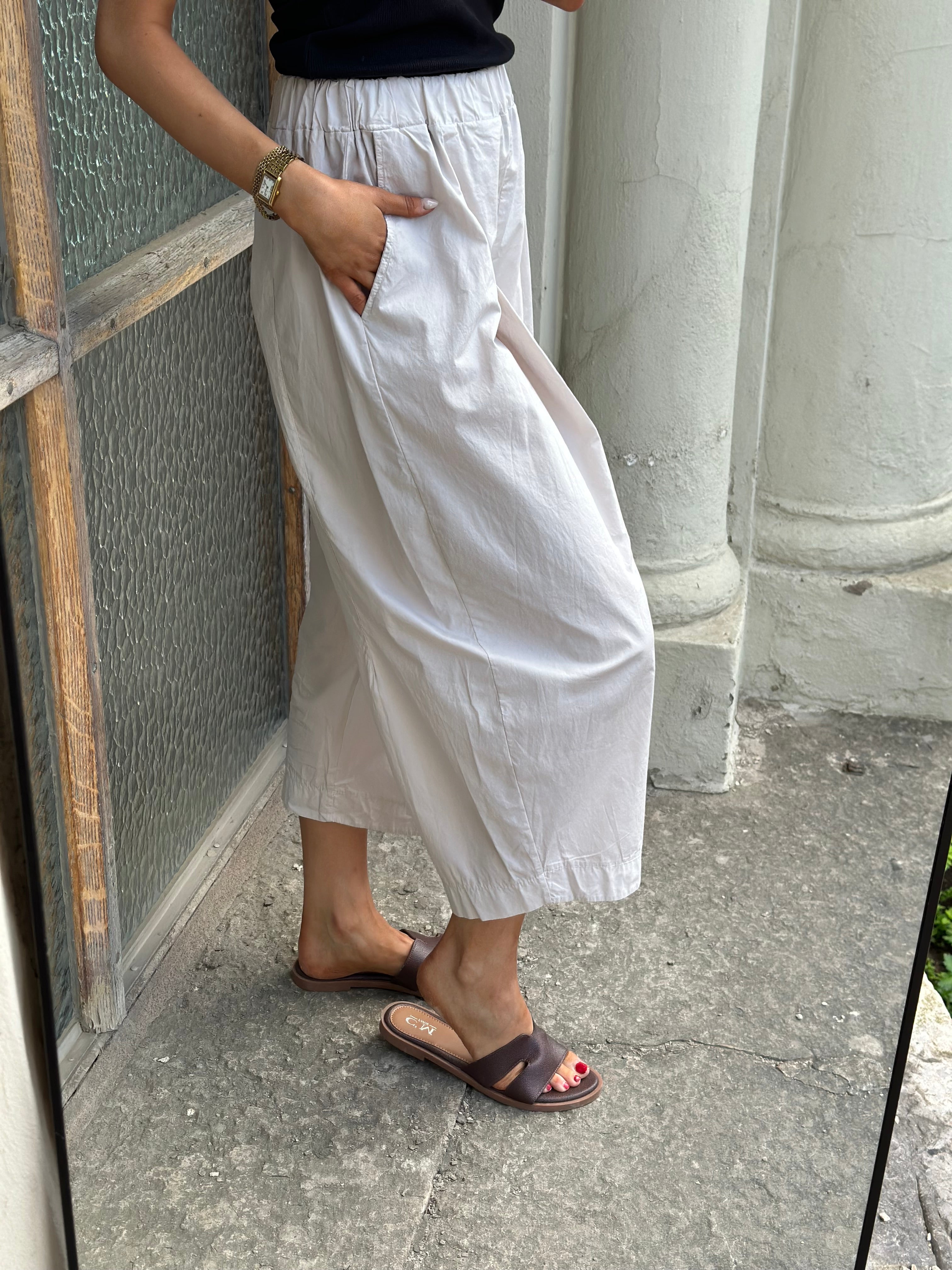MARTA - ADORNIA PANTS 56770 - SABBIA