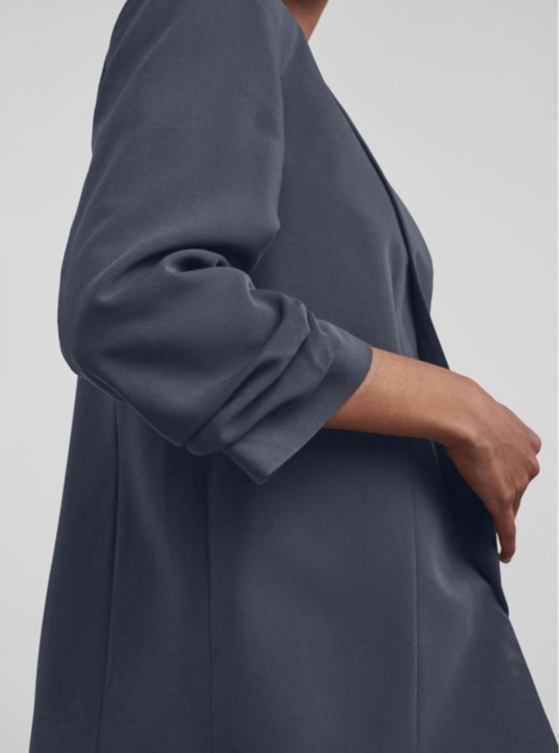 PIECES - BOSELLA 3/4 BLAZER - OMBRE BLUE