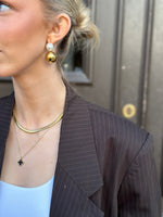 Ladda upp bild till gallerivisning, ONLY -  ALDEN LIFE L/S OVS PINSTRI BLAZER - MOLE
