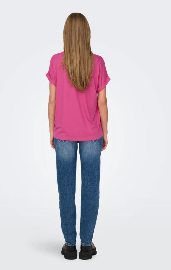 ONLY - MOSTER O-NECK TOP - GIN FIZZ