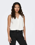 JDY - DIVYA LIFE S/L TOP DIA - CLOUD DANCER