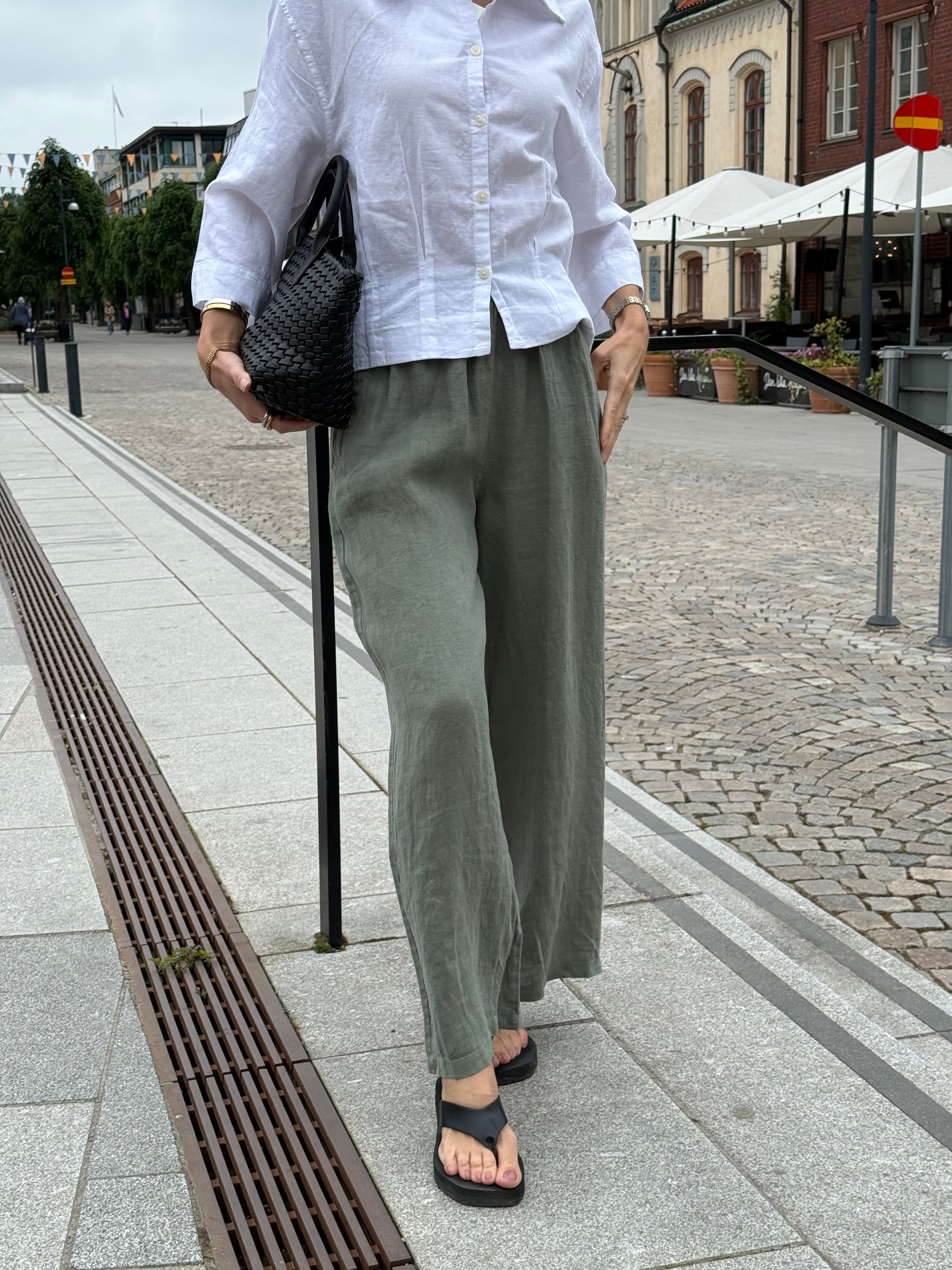 MARTA - LINNE BYXA 266135 - MILITARY