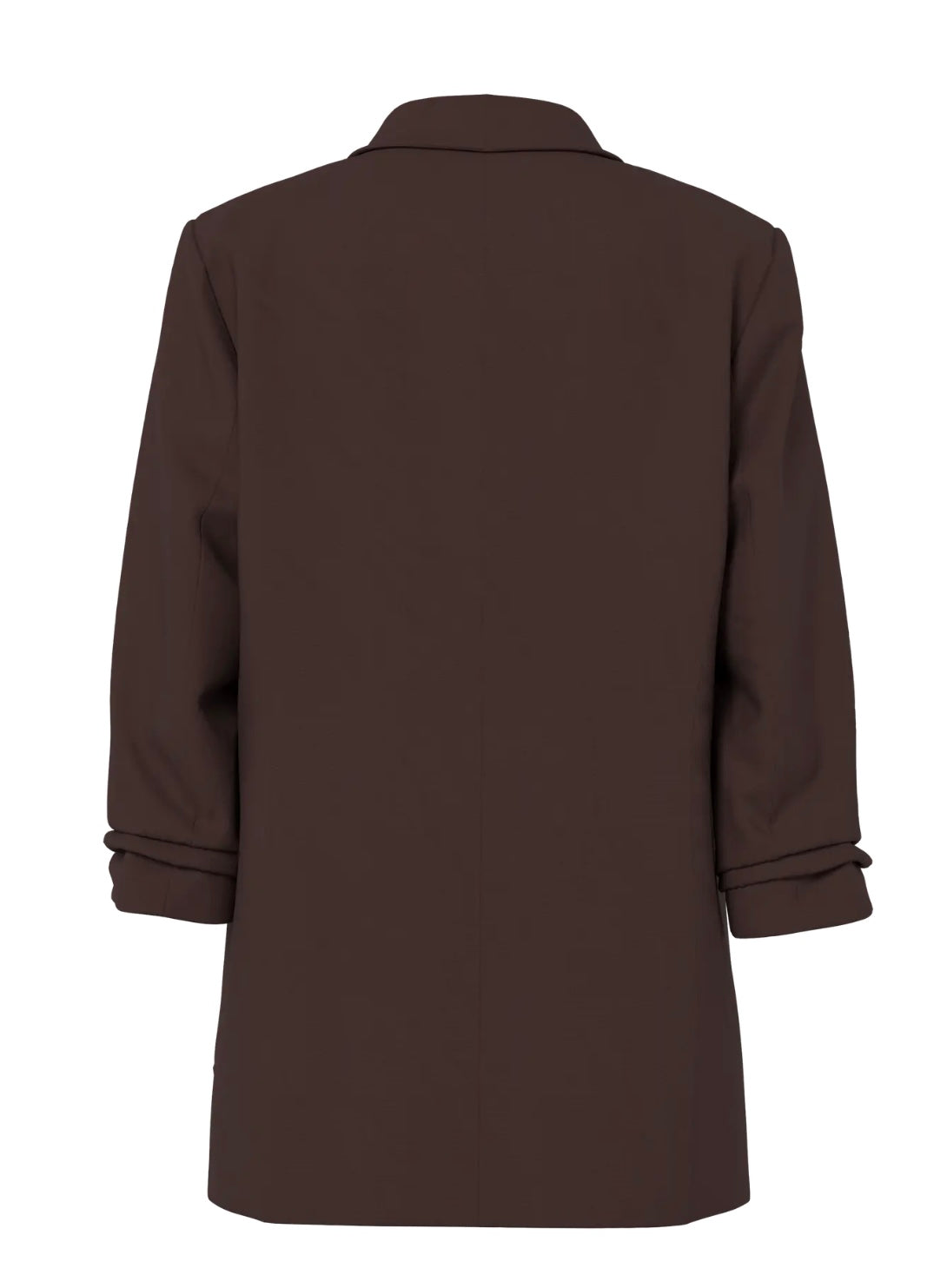 PIECES - BOSELLA 3/4 BLAZER - HOT FUDGE