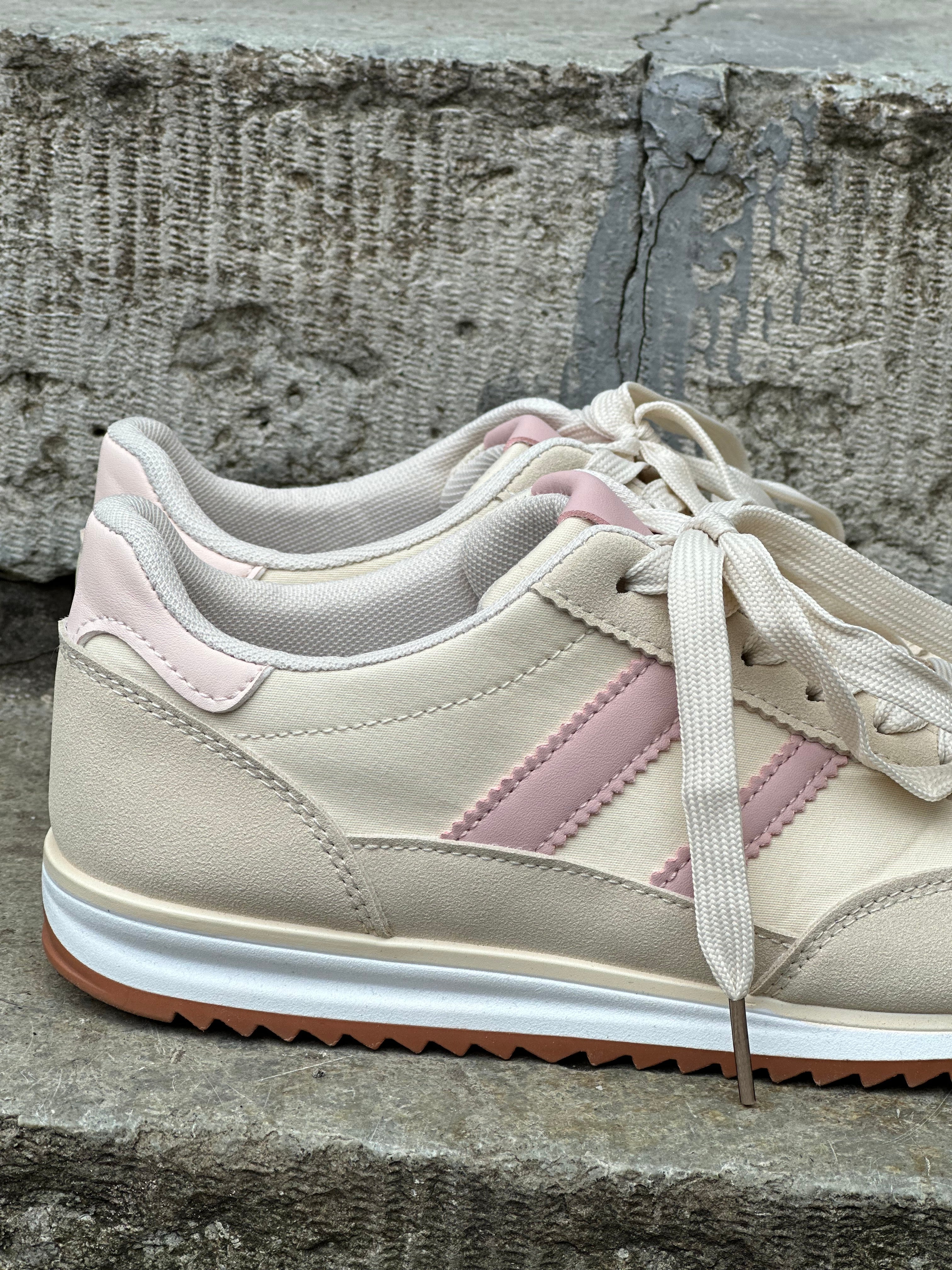 MARTA - SNEACKERS A-130 - BEIGE