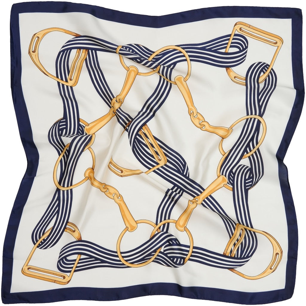 MARTA - JULINE SCARF - WHITE 3849