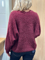 Ladda upp bild till gallerivisning, MARTA - DAKOTA KNIT 809 - BORDEAUX
