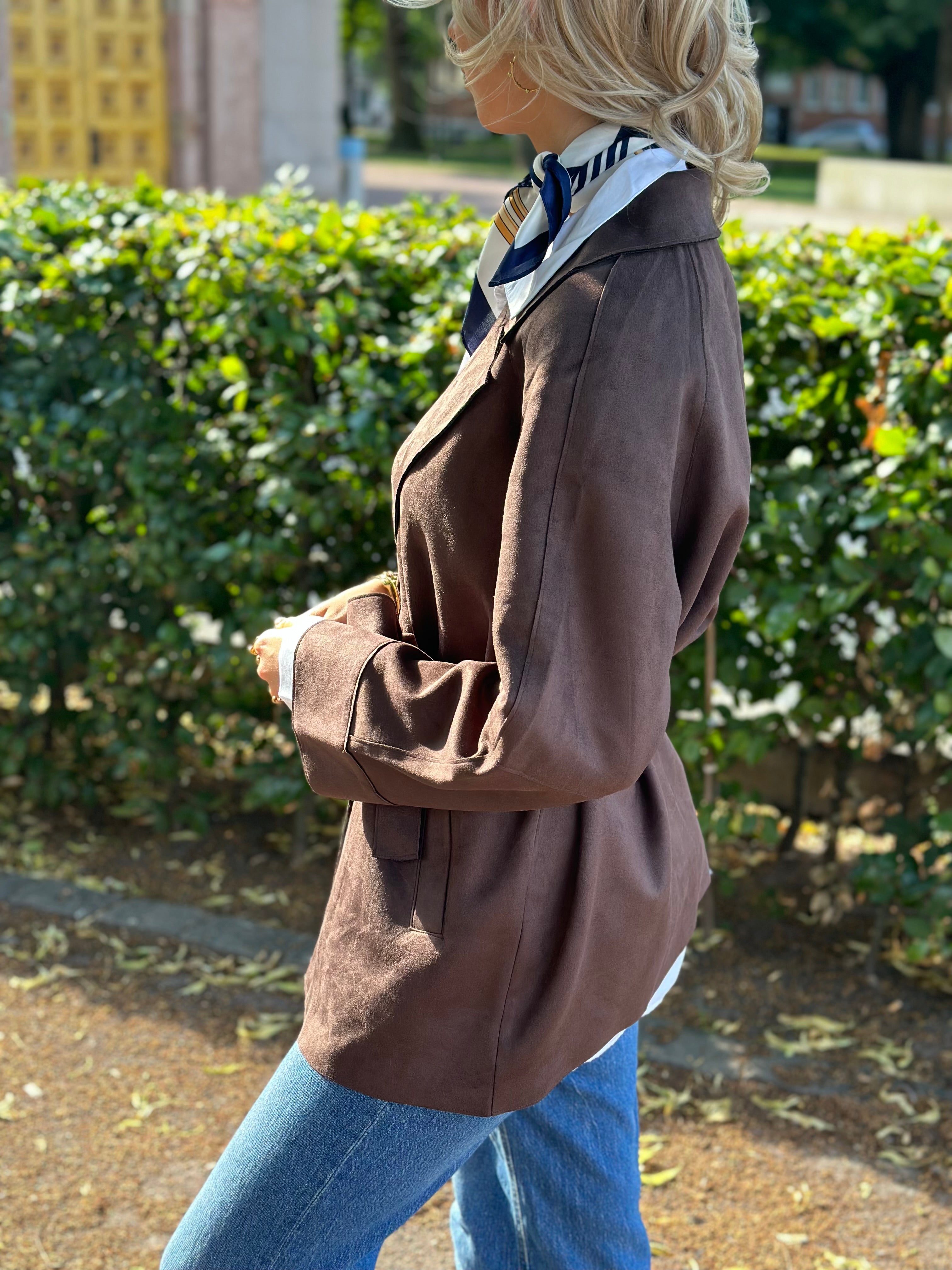 VEROMODA - JOSELINA JACKET - COFFEE BEAN