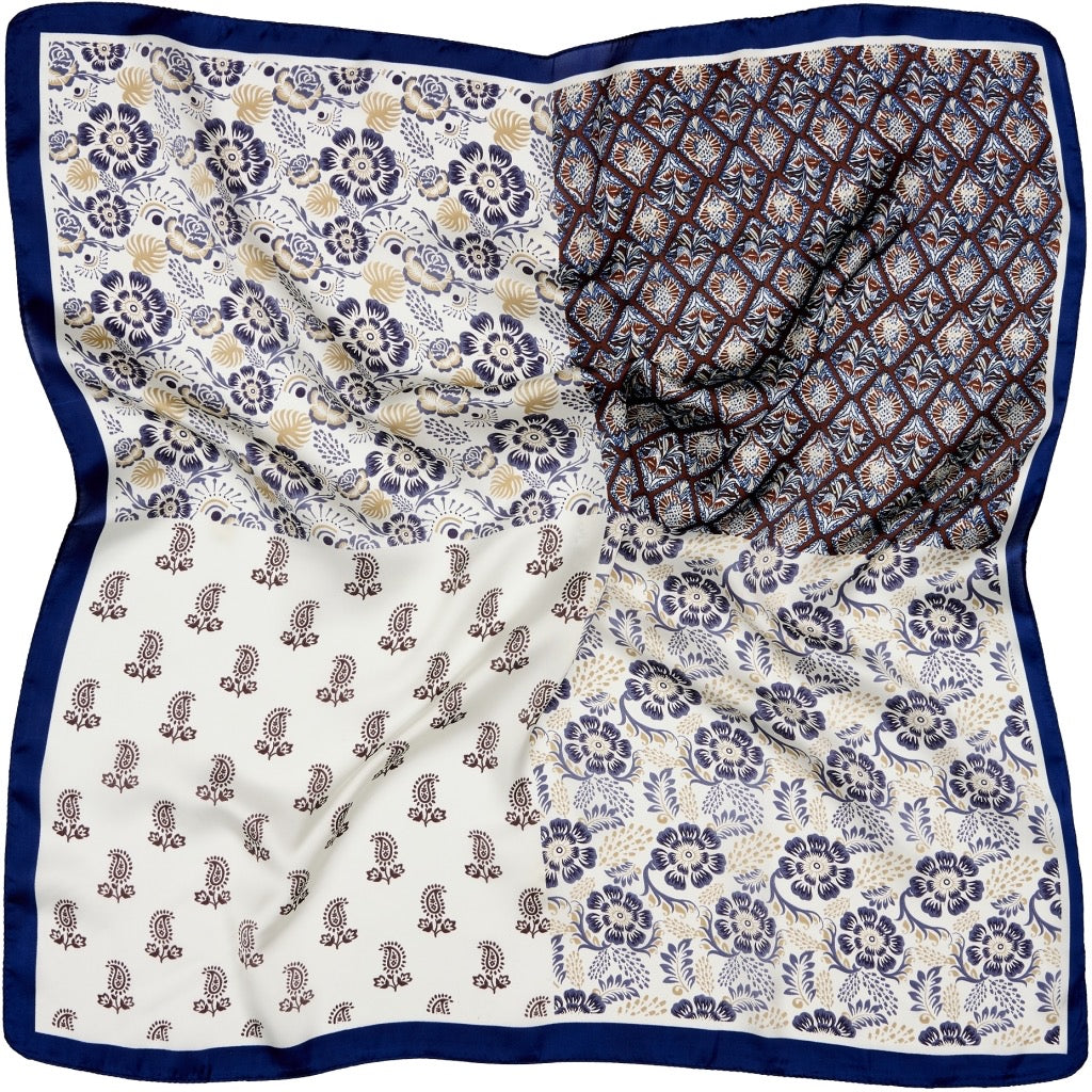 MARTA - JULINE SCARF - NAVY 3874
