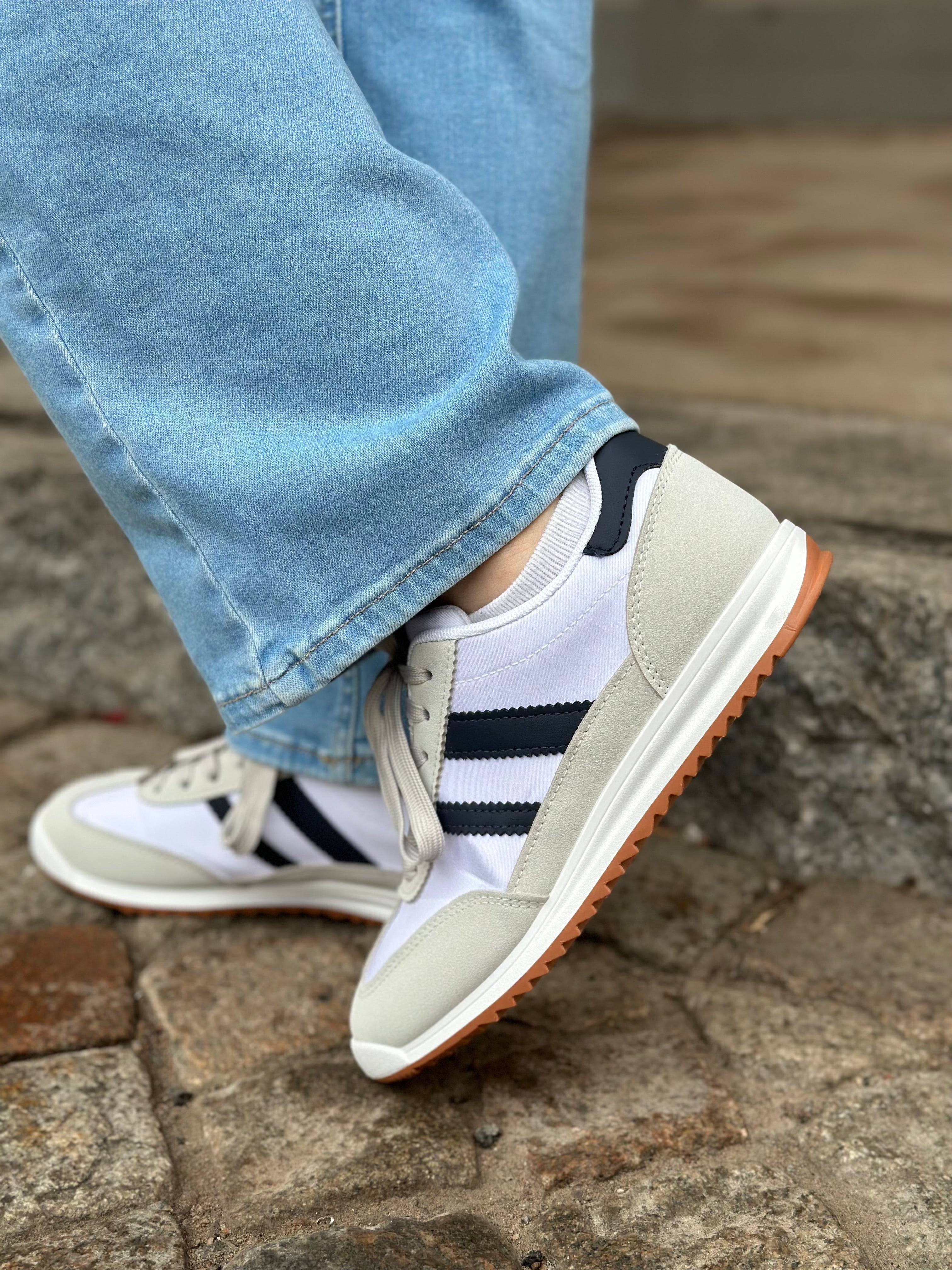 MARTA - SNEAKERS A-130 - WHITE