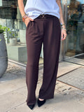 JDY - GEGGO LIFE BELT PANT - COCOLATE TORTE/BELT